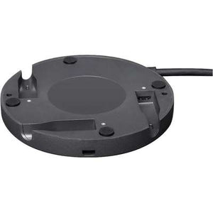 Logitech Rally System - Rally Mic Pod underside cable routing/connector view