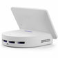 Logi Dock Flex White - right side angle view