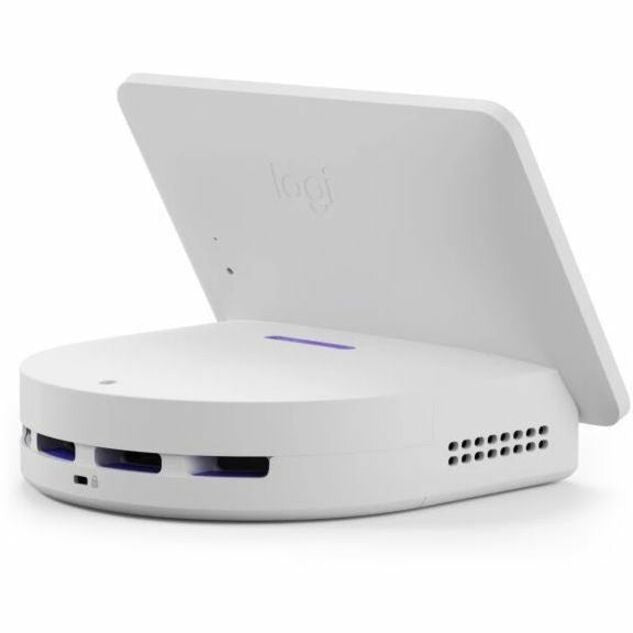 Logi Dock Flex White - right side angle view