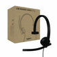Logitech H570e USB-C Mono Headset - front view