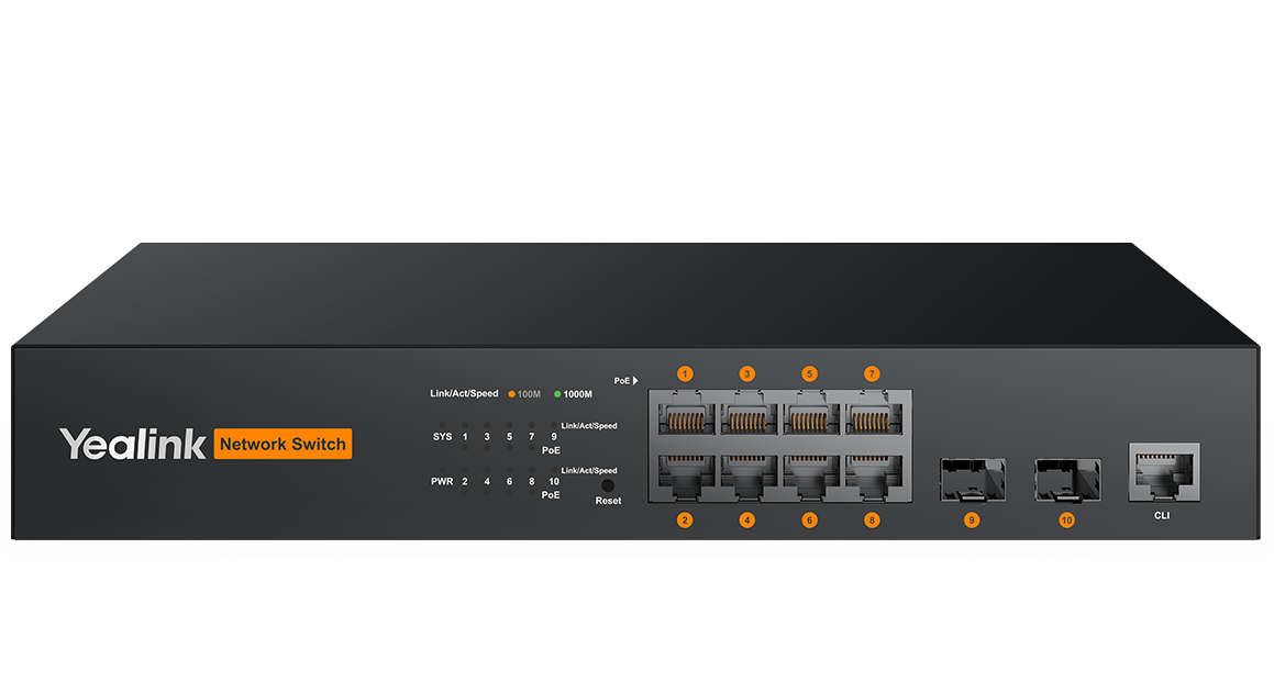 Yealink RCH80 PoE Switch