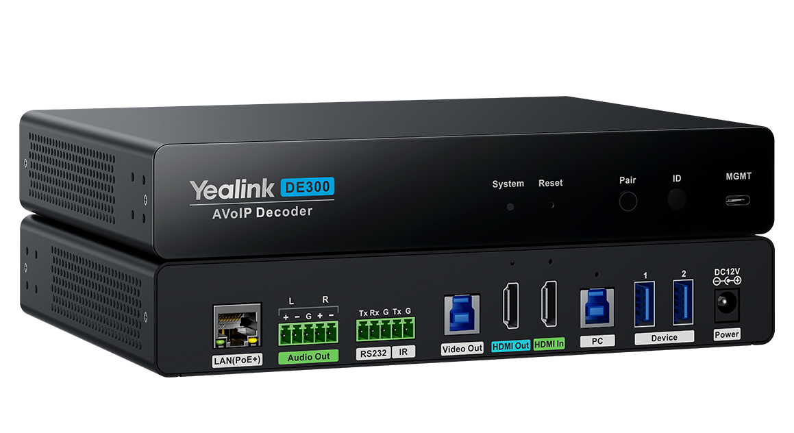 Yealink DE300 AVoIP Decoder