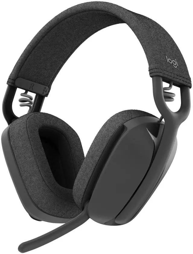 Earpads shown mounted on a Logitech Zone Vibe 100 Graphite headset for color/context reference