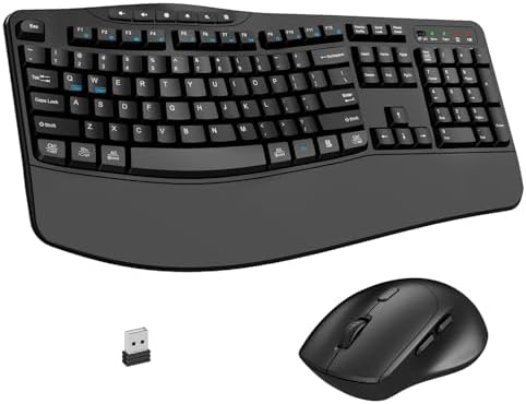 Logitech Signature Comfort Plus MK880 Graphite - keyboard, mouse, and USB secure receiver