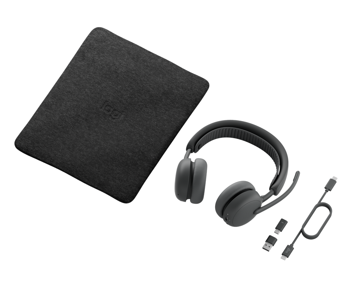 Zone Wireless 2 ES for Business Graphite Teams - USB receiver/adapter connectivity view