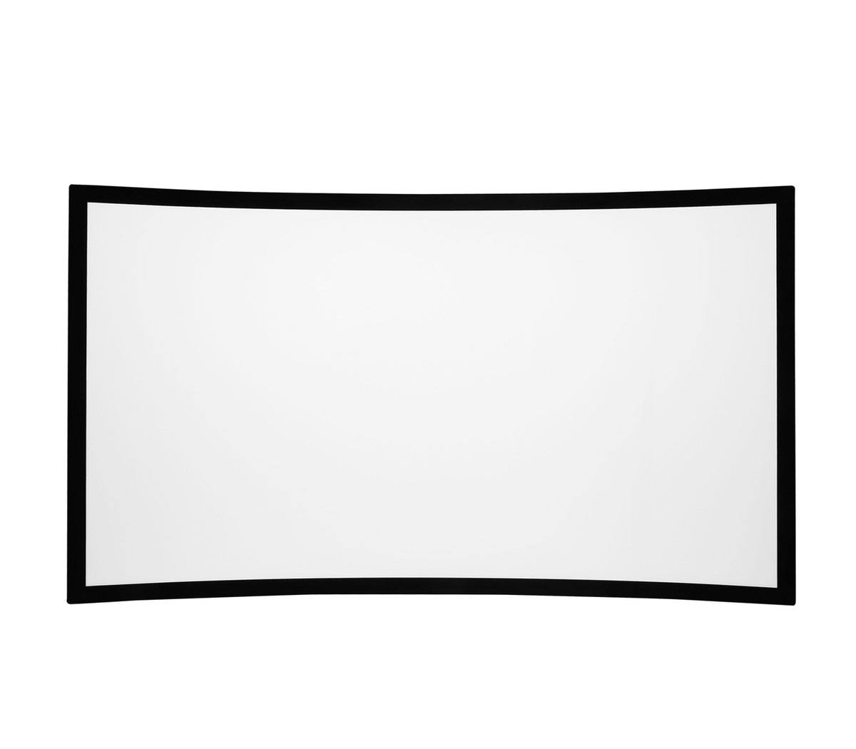 Grandview WB7 fabric used in Curved Series fixed frame screen