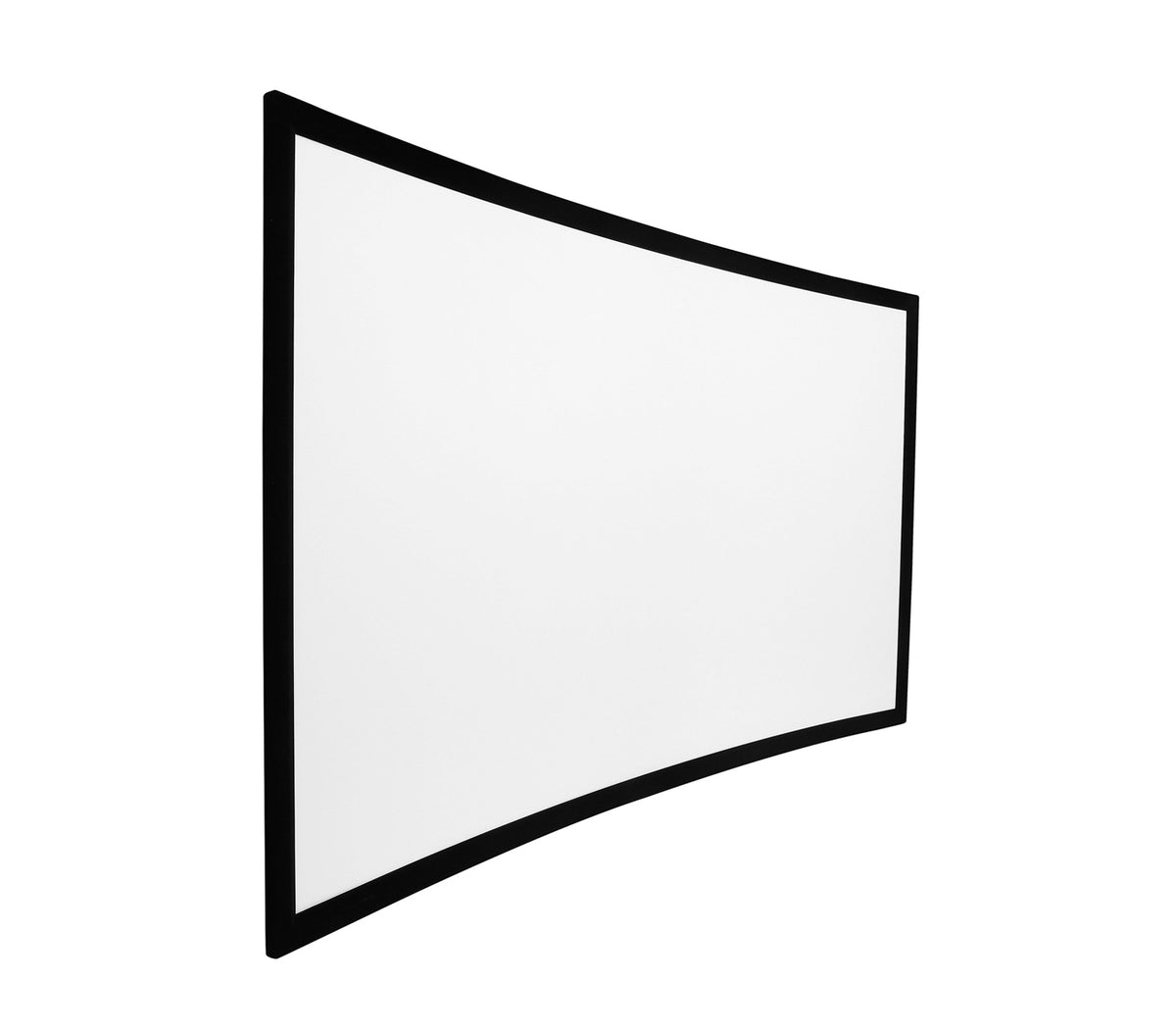 Grandview Curved Series fixed frame screen - frame detail