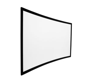 Grandview Curved Series fixed frame screen - frame detail