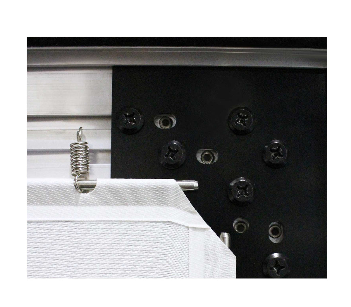 Grandview Ultimate Series fixed frame screen - in-room view