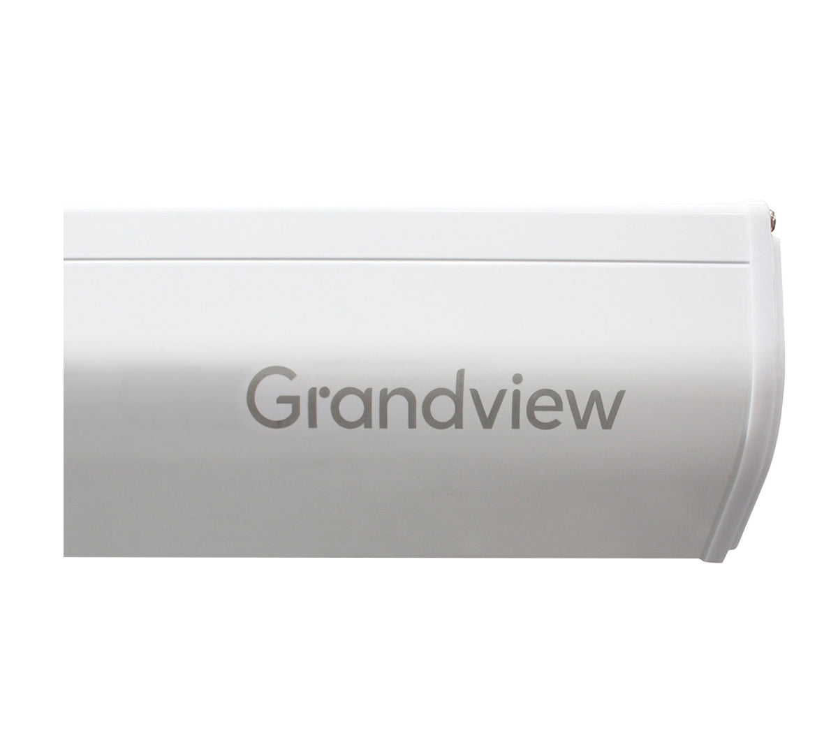 Grandview Cyber Series Motorized Screen - close-up of casing
