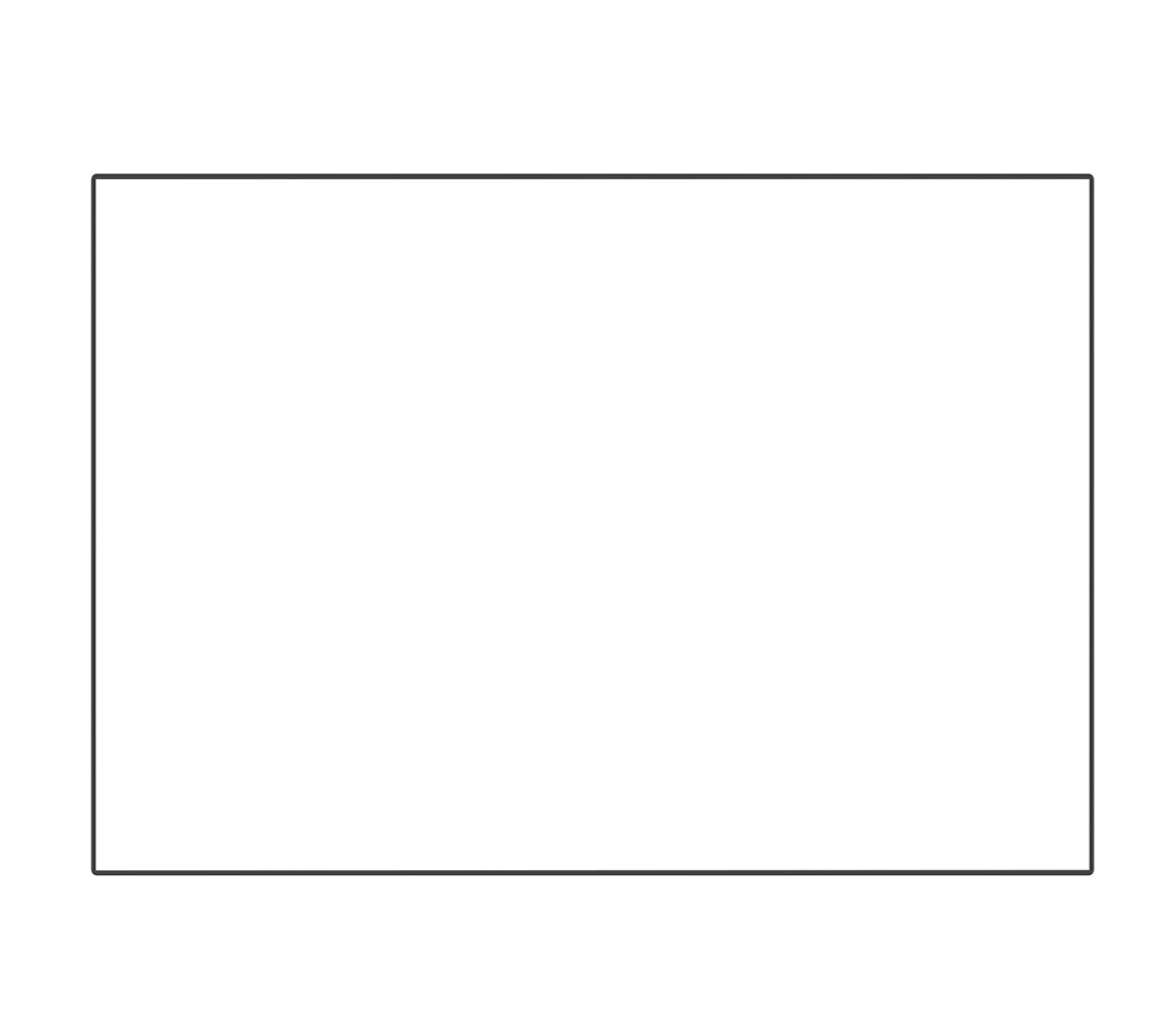 Grandview Edge Series 29mm fixed frame screen - front view