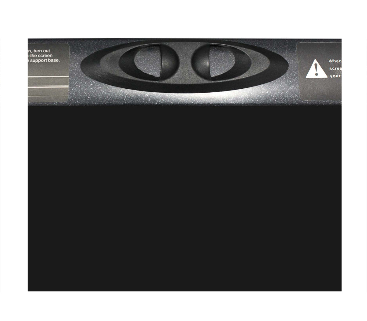 Grandview U-WORK tabletop screen detail