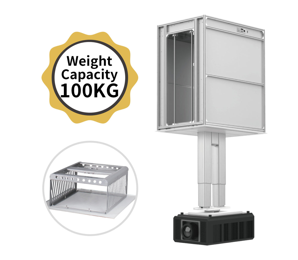 Grandview GPAD/AC 76 Series Telescopic Projector Lift