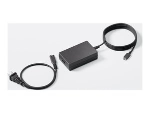 Logitech 100W USB-C Charger - angled view