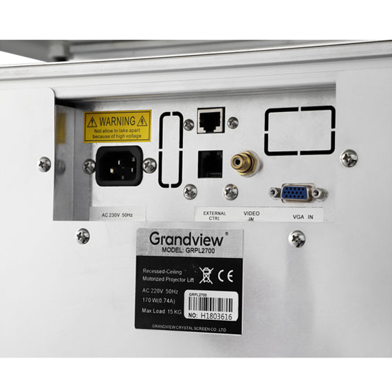 GPCK-MA Series projector lift installation