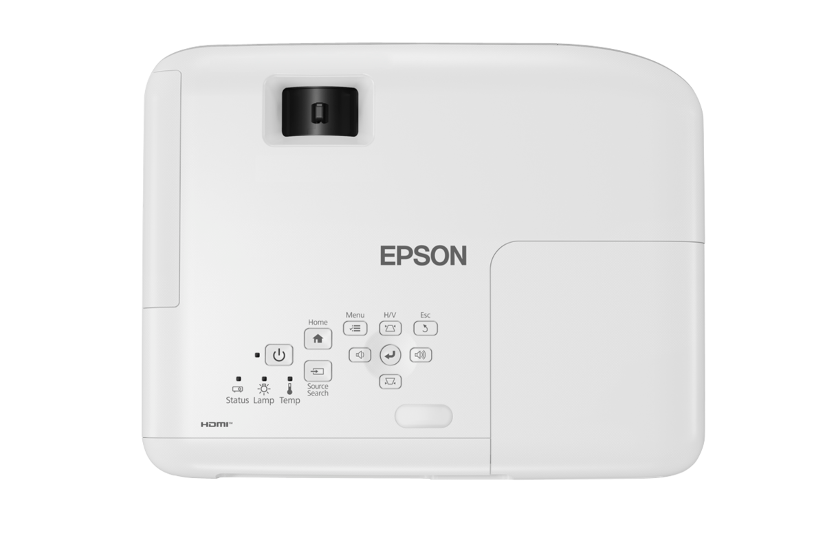 Epson EB-E12 top view