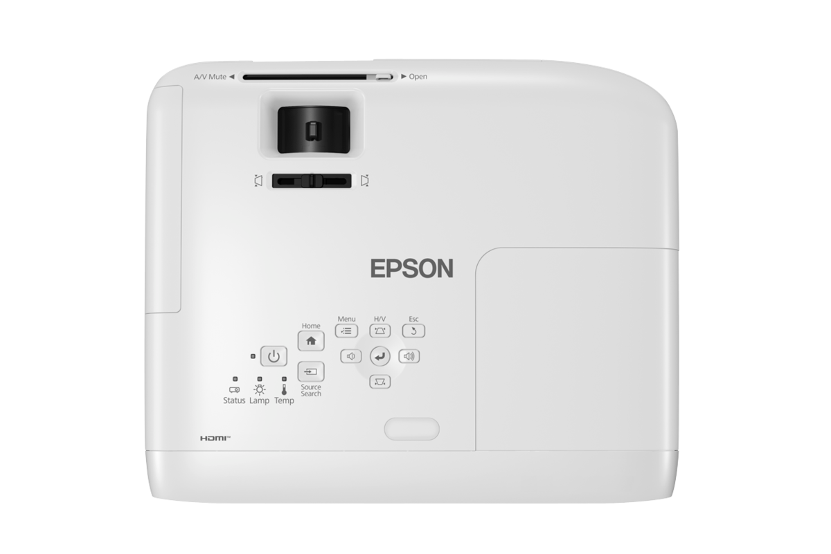 Epson EB-E24 top view