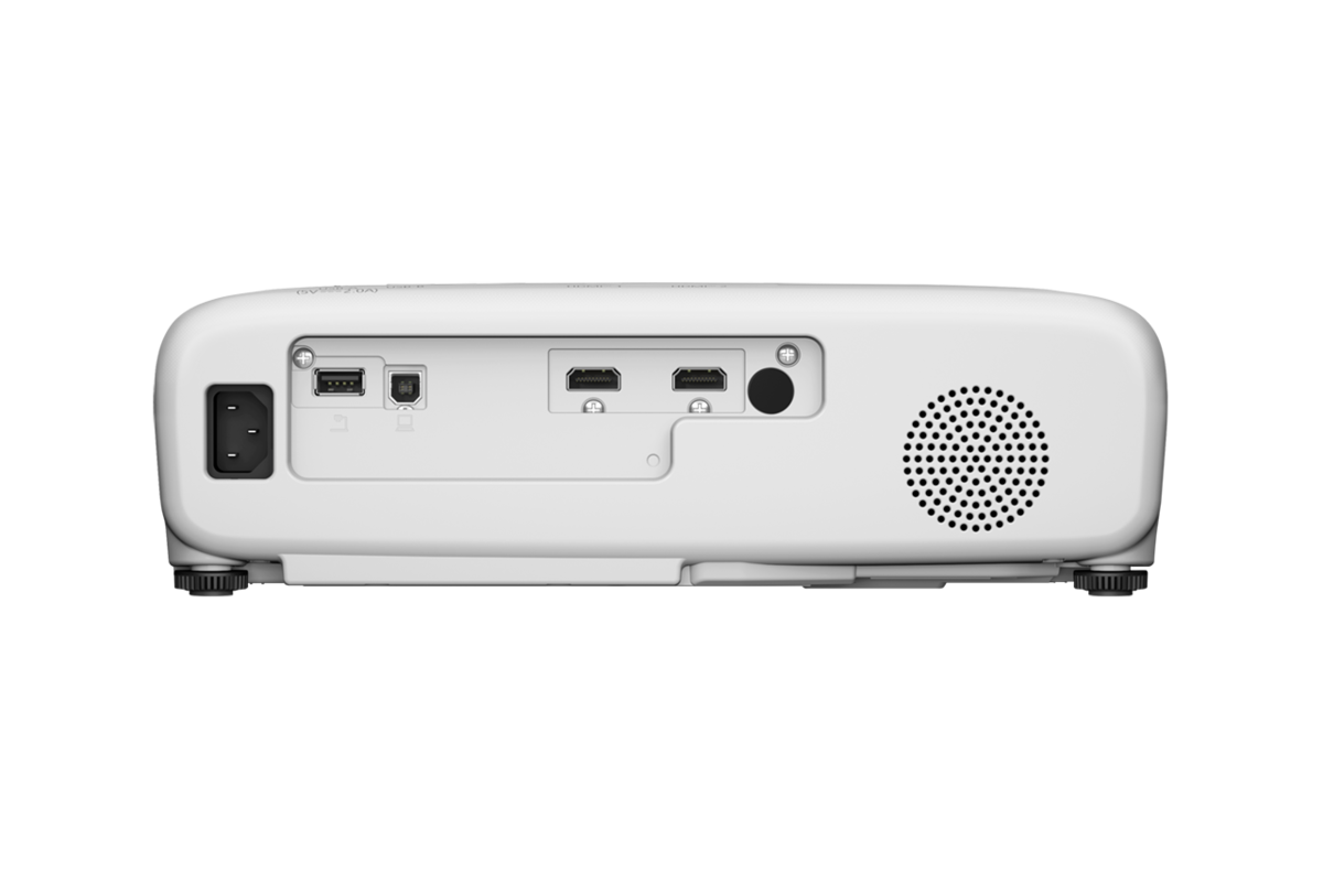 Epson EB-W55 back connectivity view