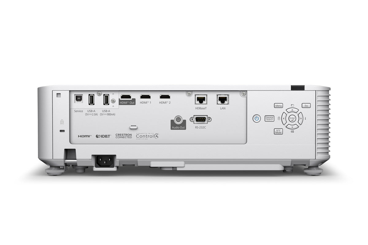 Epson EB-L690E back connectivity view
