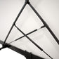 Grandview Manual Floor Up screen pneumatic arm detail