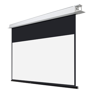 Hidetech Series recessed screen ceiling install