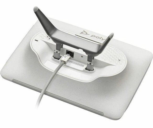 Poly TC10 White Wall Mount - alternate angle