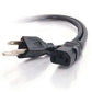 Generic 3-pin (NEMA 5-15P to IEC320C13) AC power cord - representative image, 12ft