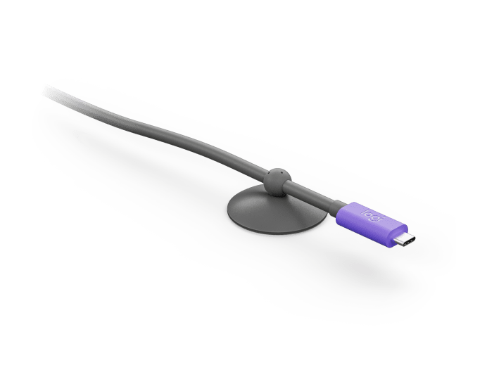 Logitech Active USB Cable coiled view