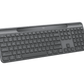 Logitech Slim Solar+ K980 for Business Graphite - alternate angle