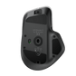 MX Master 4 for Business - Graphite - bottom view showing USB-C charging port and Bolt switch