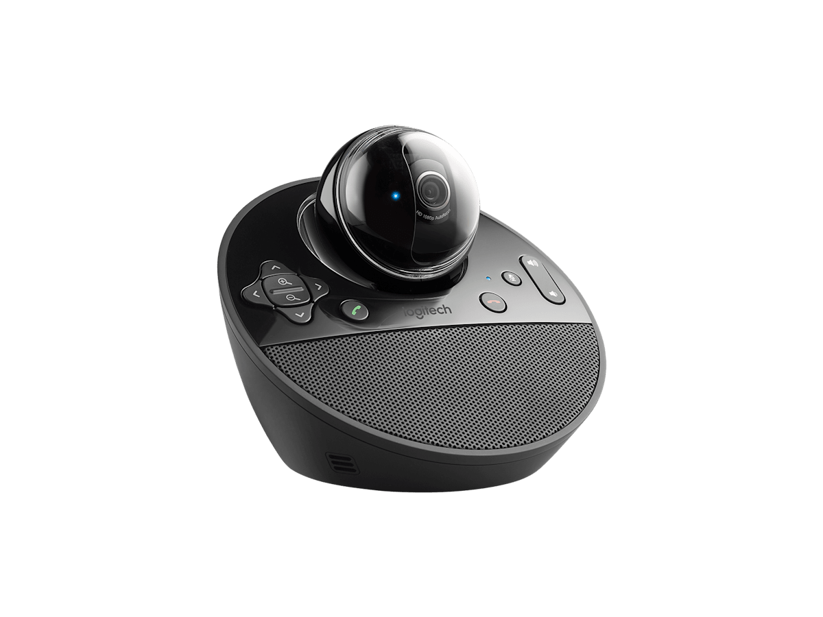 Logitech BCC950 ConferenceCam - in use on desk