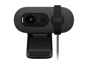 Logitech Brio 105 Graphite - side angle