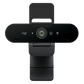 Logitech Brio 4K Webcam Graphite - rear cable and mount view