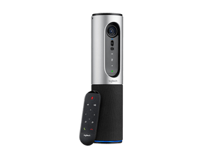 Logitech ConferenceCam Connect - folded for travel