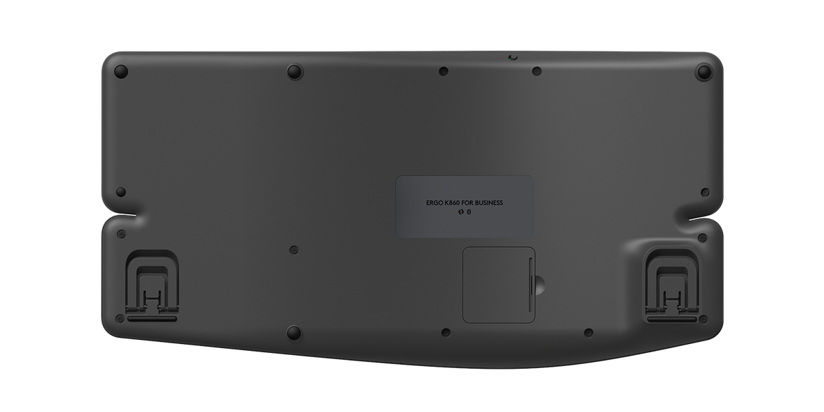 Ergo K860 for Business Graphite - alternate angle view
