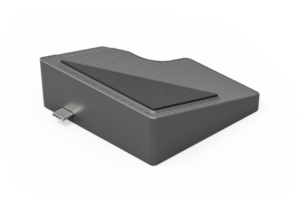 Cat5e Kit for Logitech Tap - USB-C connector close-up