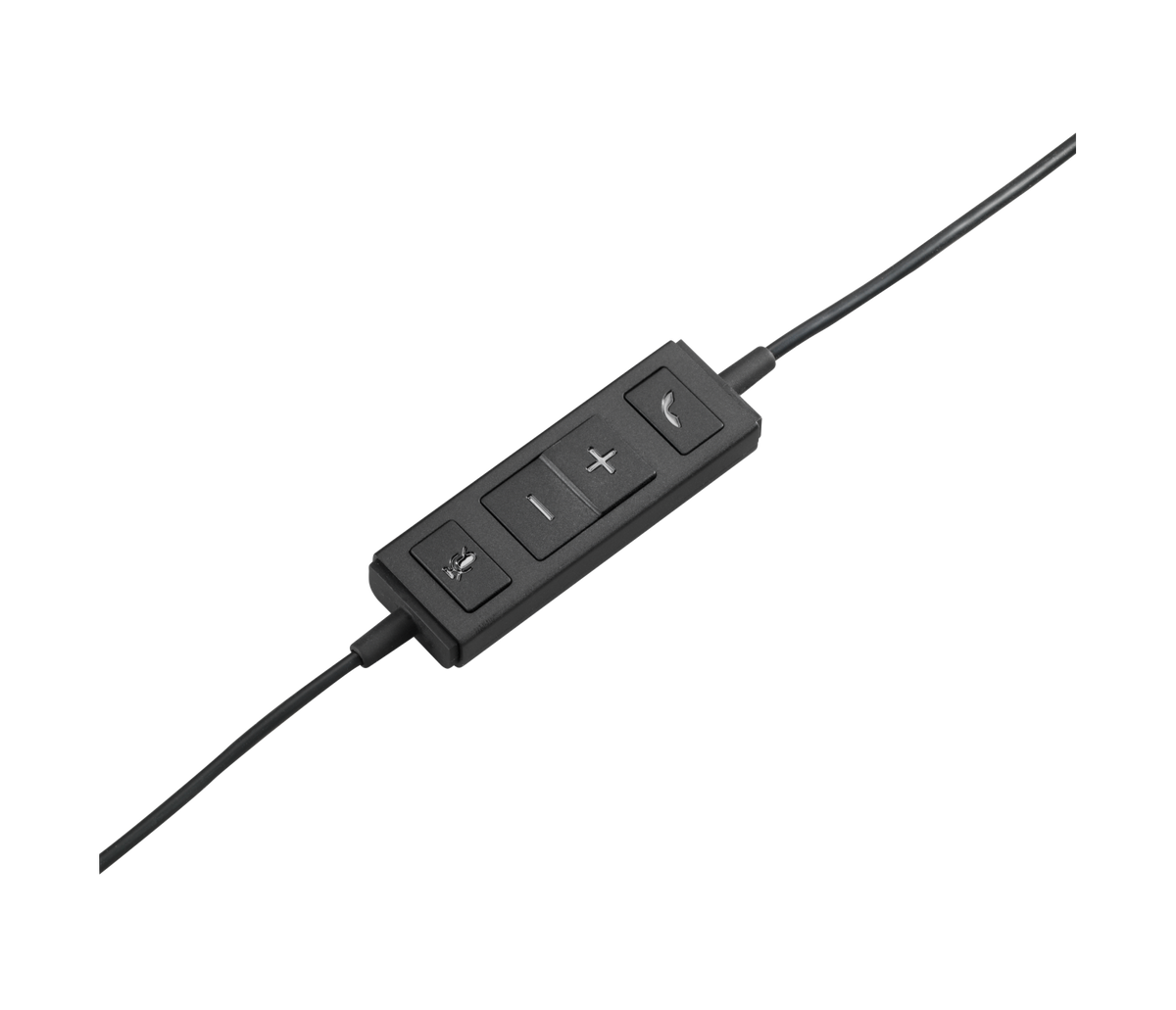 H570e USB Headset Stereo - inline cable controller and USB connector