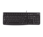 K120 Corded Keyboard - Black