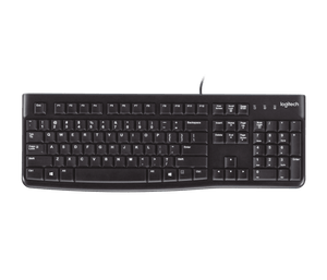 K120 Corded Keyboard - Black