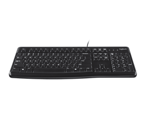 Logitech K120 Corded Keyboard Black with USB cable
