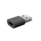 Logitech Zone Wired USB-C to A Adapter - USB-C receptacle end close-up