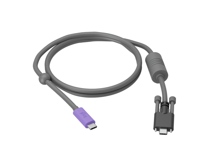 Logitech Extend - USB-C cable connector detail