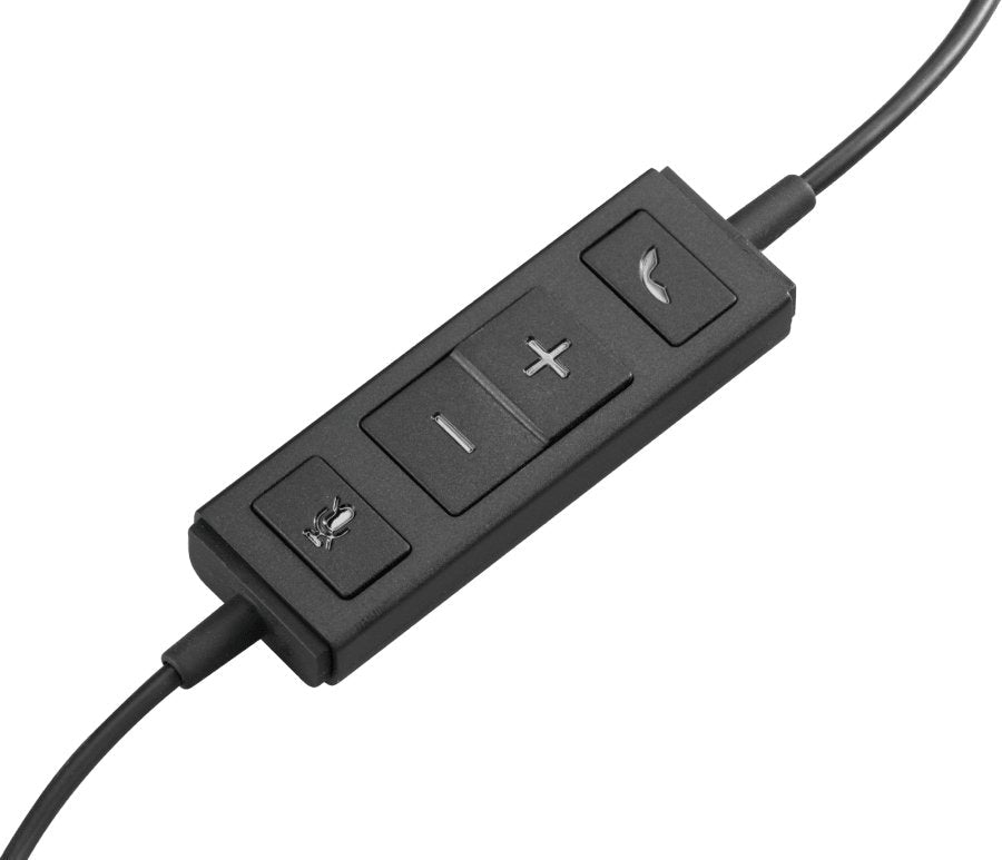 Logitech H570e Mono USB Headset - detail view
