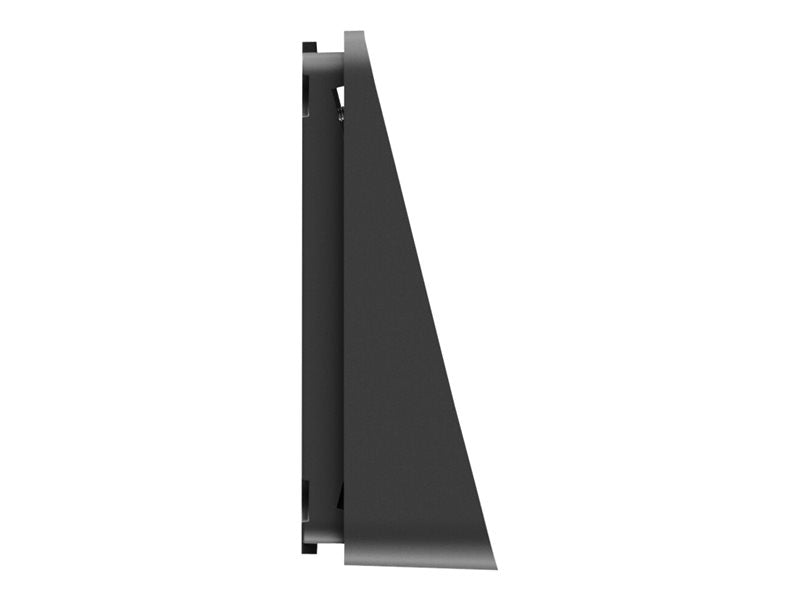 Logitech Tap Scheduler Angle Mount Graphite mounted with Tap Scheduler device