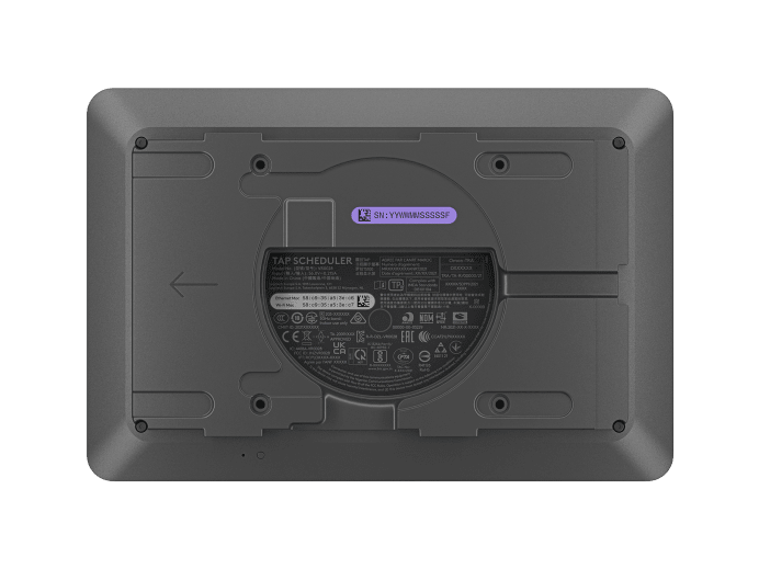 Logitech Tap Scheduler - alternate angle view
