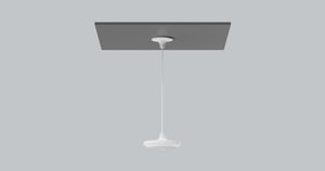 Rally Mic Pod Pendant Mount (Ceiling) - OFF-WHITE