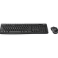 Logitech Wireless Combo MK270 keyboard and mouse angle view