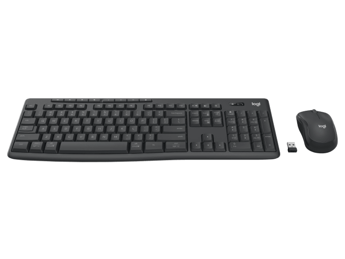 Logitech MK370 Combo for Business Graphite - alternate angle