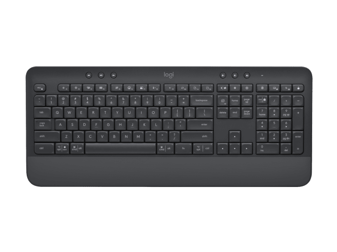 Signature MK650 Combo for Business - Graphite - keyboard front view