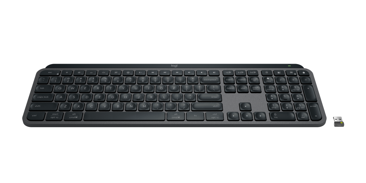MX Keys for Business Graphite - alternate angle view